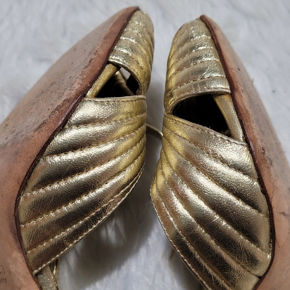 ♥️Auth GUCCI sandals Sexy Elegant heel shoe sz 34C ♥️ - Picture 13 of 16